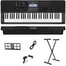 Teclado Musical Casio CT-X800 USB 61 teclas + Suporte + P10