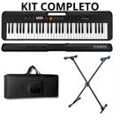 Teclado Musical Casio Cts 200 CAPA SUPORTE X Teclado Musical Casio Cts 200 CAPA SUPORTE X