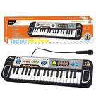 Teclado Musical com Microfone Karaokê para Crianças com Controle de Volume 32 Teclas