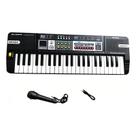 Teclado Musical Educativo 44 Teclas Com Gravador E Rádio Fm