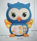 Teclado Musical Infantil com Bichinho Coruja Brinquedo de Criança Educativo a Pilha Teclado Musical Infantil com Bichinho Coruja Brinquedo de Criança Educativo a Pilha