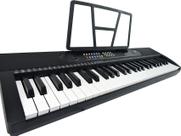 Teclado Musical Meike 54 Teclas MK-302 - Visor LED + Fonte Bivolt + Suporte Partitura Teclado Musical Meike 54 Teclas MK-302 - Visor LED + Fonte Bivolt + Suporte Partitura