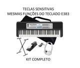 Teclado musical Yamaha YPT380 61 Teclas Sensitivas Digital Arranjador Promoção