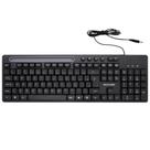 Teclado Mutilaser TC262 Com Fio USB Teclas Multimídia Português ABNT2 com Apoio para Celular Tablet