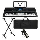 Teclado Mxt M-t5000 61 Teclas + Suporte + Pedal Sustain + Capa