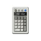 Teclado numérico de 8 bits, 18 teclas, retrô, mecânico, Bluetooth/2,4 G/com fio