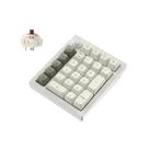 Teclado numérico mecânico personalizado Keychron Q0 Max Wireless White