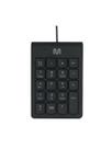 Teclado Numérico Tfn100, Com Fio, Usb, Cabo De 120cm, Com Tecla 000, Preto - Tc227