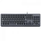 Teclado Office Redragon Membrana, Full Size, ABNT2, Preto