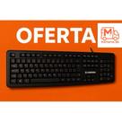 Teclado para computador com Fio Usb Abnt2 português notebook Home Office Escola Trabalho
