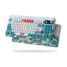 Teclado para jogos COSTOM XVX M87 Pro Wireless com tela OLED