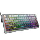 Teclado para jogos E-Yooso Rapid Trigger Hall Effect cinza/preto Teclado para jogos E-Yooso Rapid Trigger Hall Effect cinza/preto