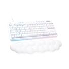 Teclado para jogos Logitech G713 com fio mecânico com branco RGB