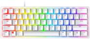 Teclado para jogos Razer Huntsman Mini 60% Clicky Optical White