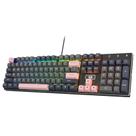 Teclado para jogos Redragon K556 SE com fio de 104 teclas Hot-Swap