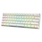 Teclado para jogos Redragon K630 Dragonborn 60% RGB branco Teclado para jogos Redragon K630 Dragonborn 60% RGB branco