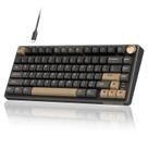 Teclado para jogos RK ROYAL KLUDGE R75 com fio 75% com botão de volume