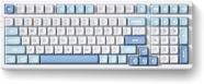 Teclado para jogos sem fio MCHOSE G98 PRO com tri-mode azul e branco