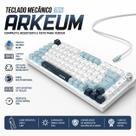 Teclado Pcyes Summit Mecânico 75 ABNT2 com Switch Outemu Blue e USBC Português Brasil Teclado Pcyes Summit Mecânico 75 ABNT2 com Switch Outemu Blue e USBC Português Brasil
