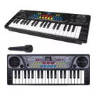 Teclado Piano C/ Microfone 37 Keys Infantil BX1622 DmToys