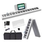 Teclado Piano Dobrável OYAYO 88 Teclas Bluetooth MIDI Teclado Piano Dobrável OYAYO 88 Teclas Bluetooth MIDI