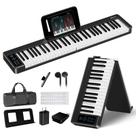 Teclado Piano Dobrável Rhymo 61 Teclas Bluetooth MIDI Teclado Piano Dobrável Rhymo 61 Teclas Bluetooth MIDI