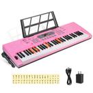 Teclado Piano Hricane com 61 Teclas Iluminadas - Ideal para Iniciantes