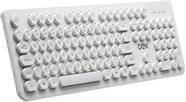 Teclado POP IN TC401 Branco c/Apoio p/Digitação OEX Teclado POP IN TC401 Branco c/Apoio p/Digitação OEX
