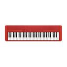 Teclado portátil Casio Casiotone CT-S1RD de 61 teclas (vermelho)