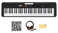 Teclado Portátil Casio Casiotone CT-S200BK - 61 Teclas Pretas