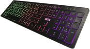 Teclado rainbow flat tc303 preto usb 48.7233 oex