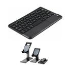 Teclado Recarregável + Suporte P/ Tablet Galaxy S9 Fe 10.9 Teclado Recarregável + Suporte P/ Tablet Galaxy S9 Fe 10.9