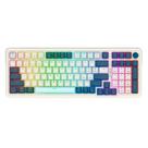 Teclado Redragon Eisa Pro K686WB RGB Switch Red Layout 96% cor:branco/azul Teclado Redragon Eisa Pro K686WB RGB Switch Red Layout 96% cor:branco/azul