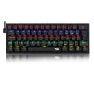 Teclado Redragon Fizz Gamer Mecânico Rainbow Switch Brown Preto - K616-RGB-B (PT-BROWN)