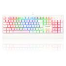 Teclado Redragon Gamer Mecanico Kala Rgb Rosa Com Branco Switch Azul K557Pw-Rgb