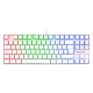 Teclado Redragon K552W-RGB Kumara Meca WHT US Blue