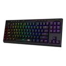 Teclado Redragon K596 com fio RGB mecânico 87 teclas marrom Teclado Redragon K596 com fio RGB mecânico 87 teclas marrom