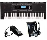 Teclado Roland E-X20A com Fone K414 e Pedal Sustain Kit