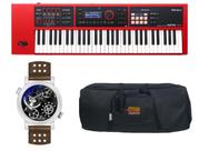Teclado Roland Xps30 Xps-30 RD Bag e Relógio Dk11116-3 Kit