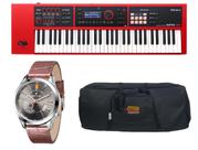 Teclado Roland Xps30 Xps-30 RD Bag e Relógio Dk11269-5 Kit