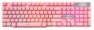 TECLADO ROSA FORCE-X RAINBOW USB ANTI-GHOSTING TC201pink