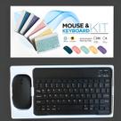 Teclado Sem Fio ABNT 1 + Mouse Bluetooth PT-BR com Ç Compatível Windows Android iOS macOS
