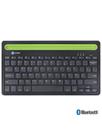 Teclado Sem Fio Bluetooth 3.0 Dynamic Smart Abnt Com Suporte Para Tablet Ou Celular - Preto - Dt200 Teclado Sem Fio Bluetooth 3.0 Dynamic Smart Abnt Com Suporte Para Tablet Ou Celular - Preto - Dt200