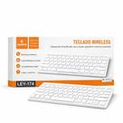 Teclado Sem Fio Bluetooth Lehmox Ultra Slim Silencioso ergonômico Teclado Sem Fio Bluetooth Lehmox Ultra Slim Silencioso ergonômico