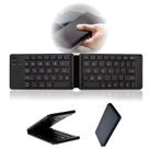 Teclado Sem Fio Bluetooth Portátil Dobrável Leve Ultrafino Para Tablet Celular PC