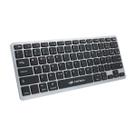 Teclado Sem Fio Com Bluetooh K-bt50bk Cinza - C3Tech