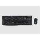 Teclado Sem Fio Com Mouse Logitech MK270