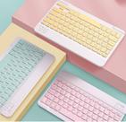 Teclado Sem Fio e Mouse Combo Ultra-slim Design Bateria recarregável para Smartphone Tablet