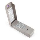 Teclado sem fio LAWOHO 377LM 315 MHz botão roxo Teclado sem fio LAWOHO 377LM 315 MHz botão roxo
