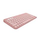 Teclado sem fio Logitech Pebble Keys 2 K380s - Tonal Rose Teclado sem fio Logitech Pebble Keys 2 K380s - Tonal Rose